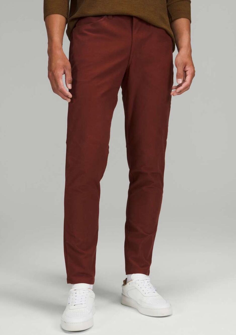 Lululemon ABC Slim-Fit 5-Pocket Pant in Date Brown Size 31